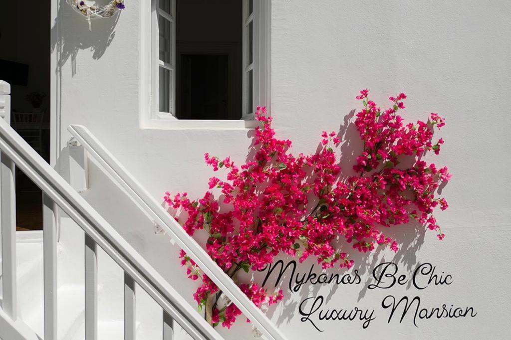Mykonos Be Chic Luxury Mansion Vila Mykonos Town Exterior foto